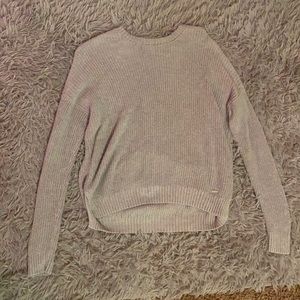 Hollister Light Gray Sweater.